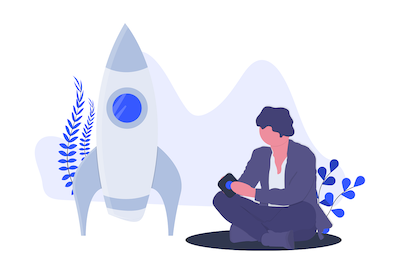 Rocketman illustration